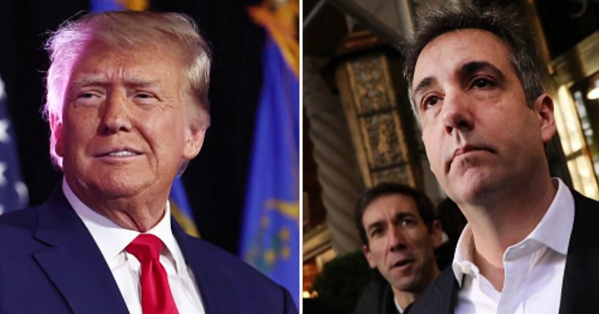 Michael Cohen expected to testify Monday in Trump hush money trial