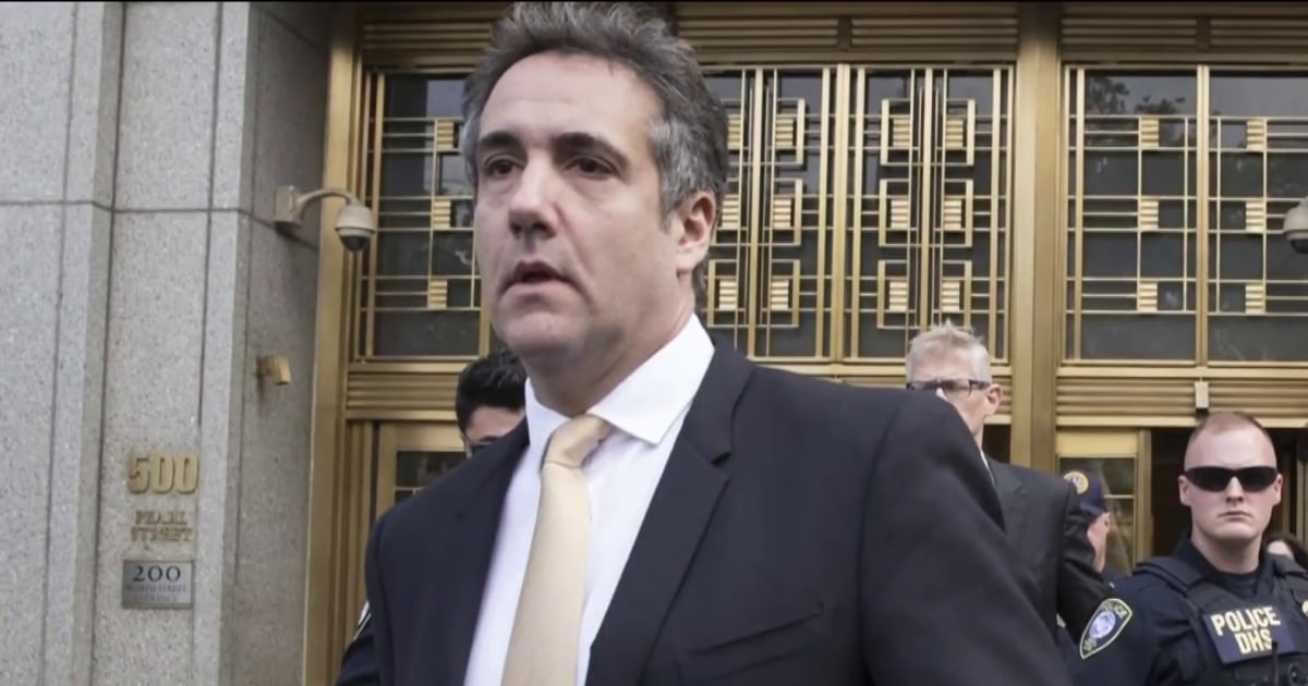 Michael Cohen testifies that Trump directed him to handle Stormy Daniels story