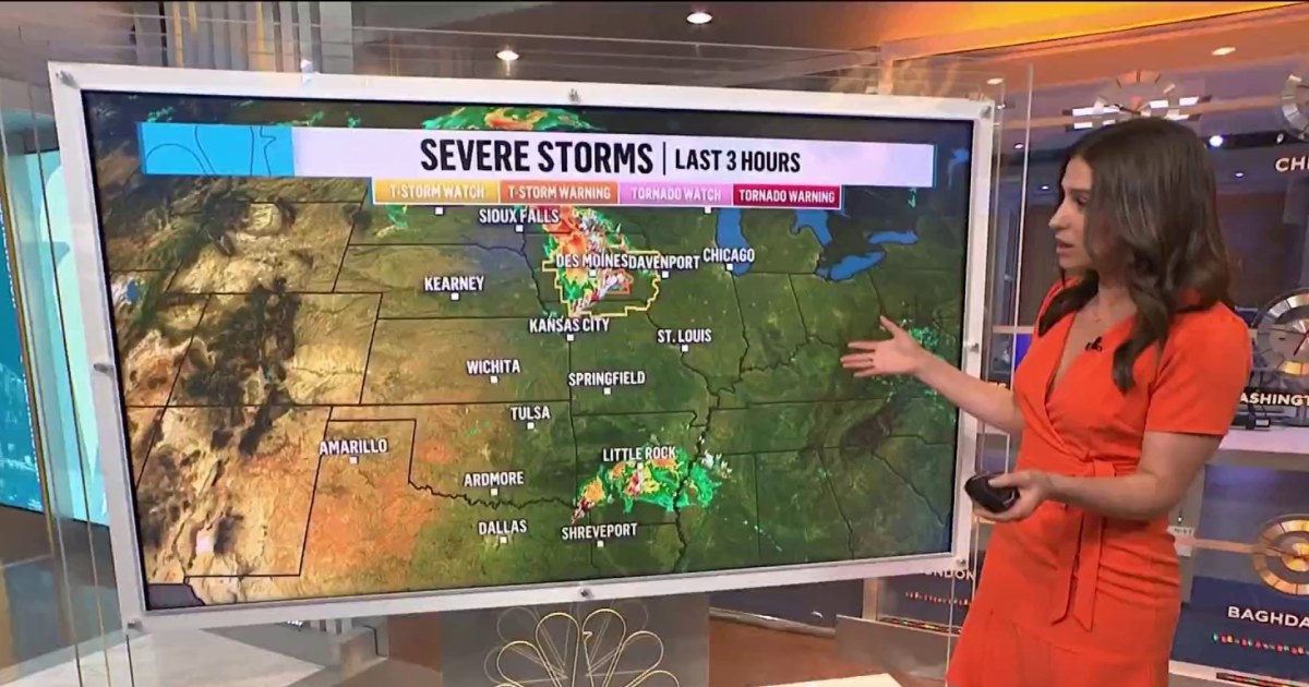 More severe weather expected ahead of Memorial Day
