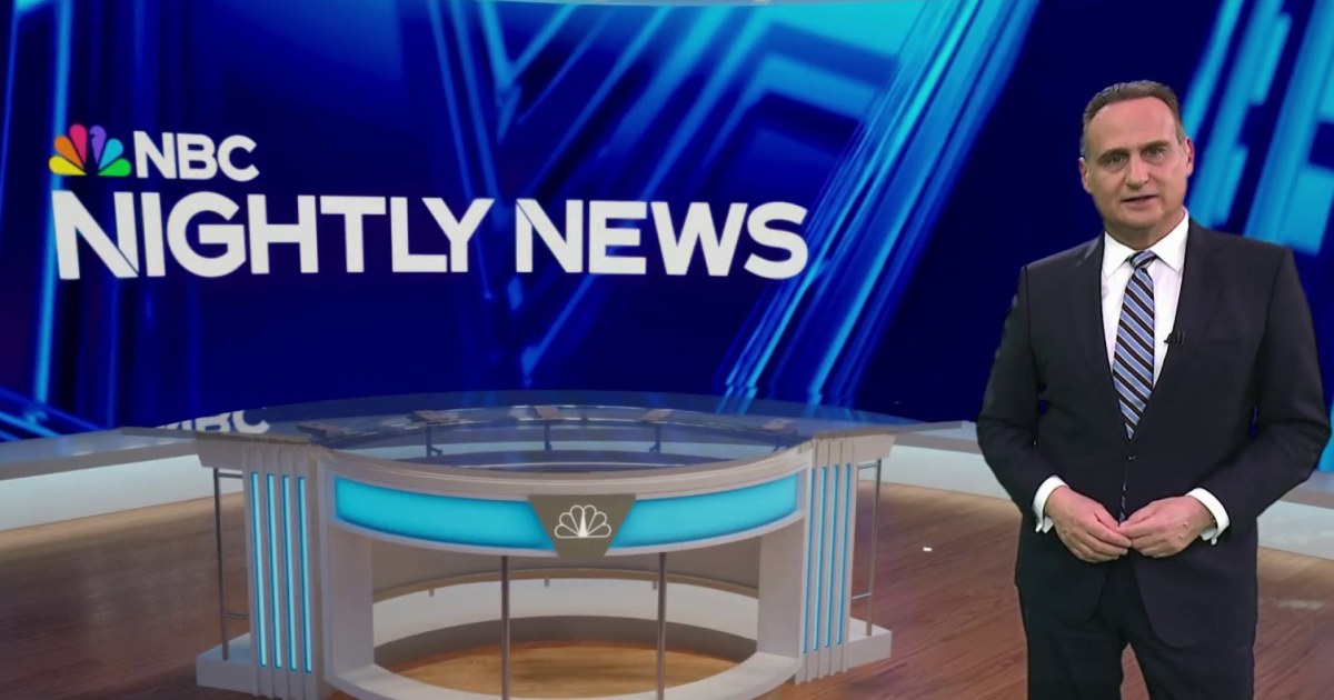 Nightly News Full Broadcast (May 25th)