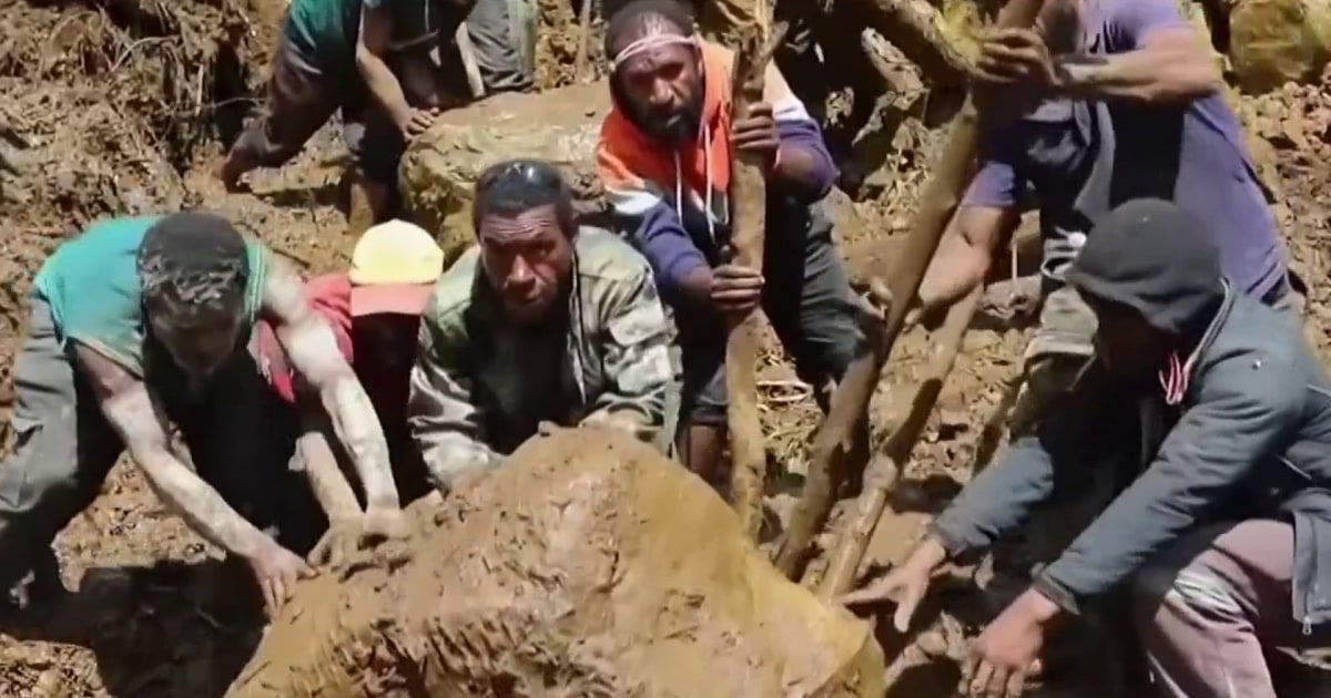 Recovery efforts underway after deadly landslide in Papua New Guinea