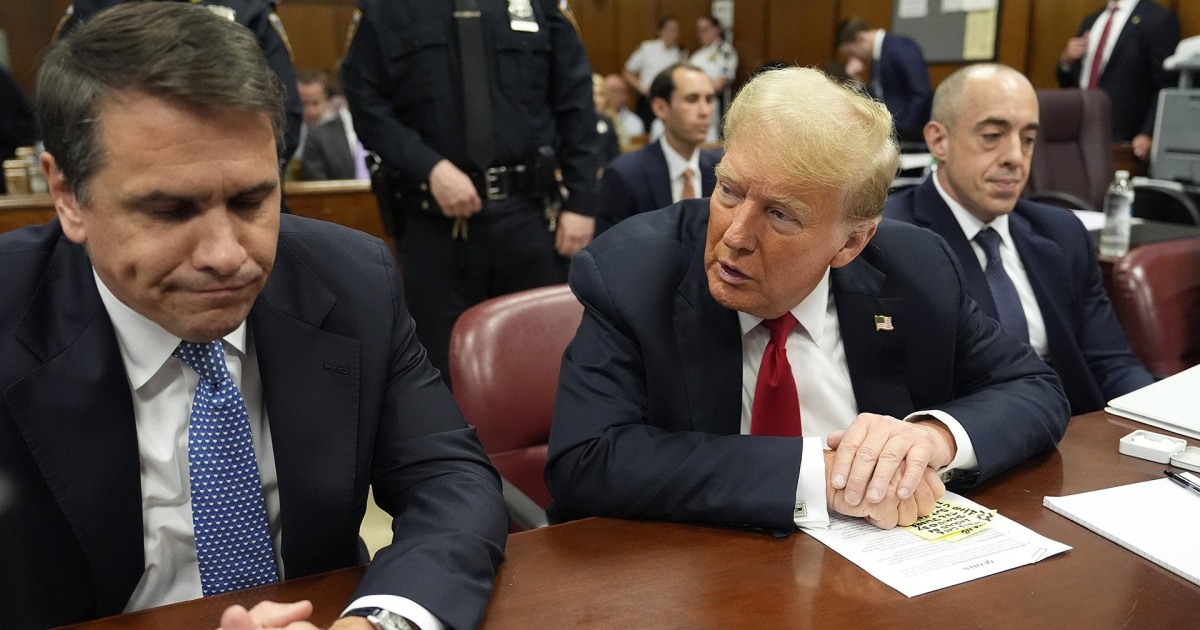 Judge blasts Trump lawyer for slipping inappropriate remark into summation 