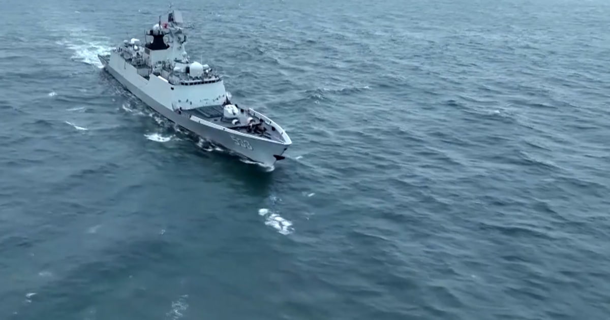 China holds military drills around Taiwan as 'powerful punishment'
