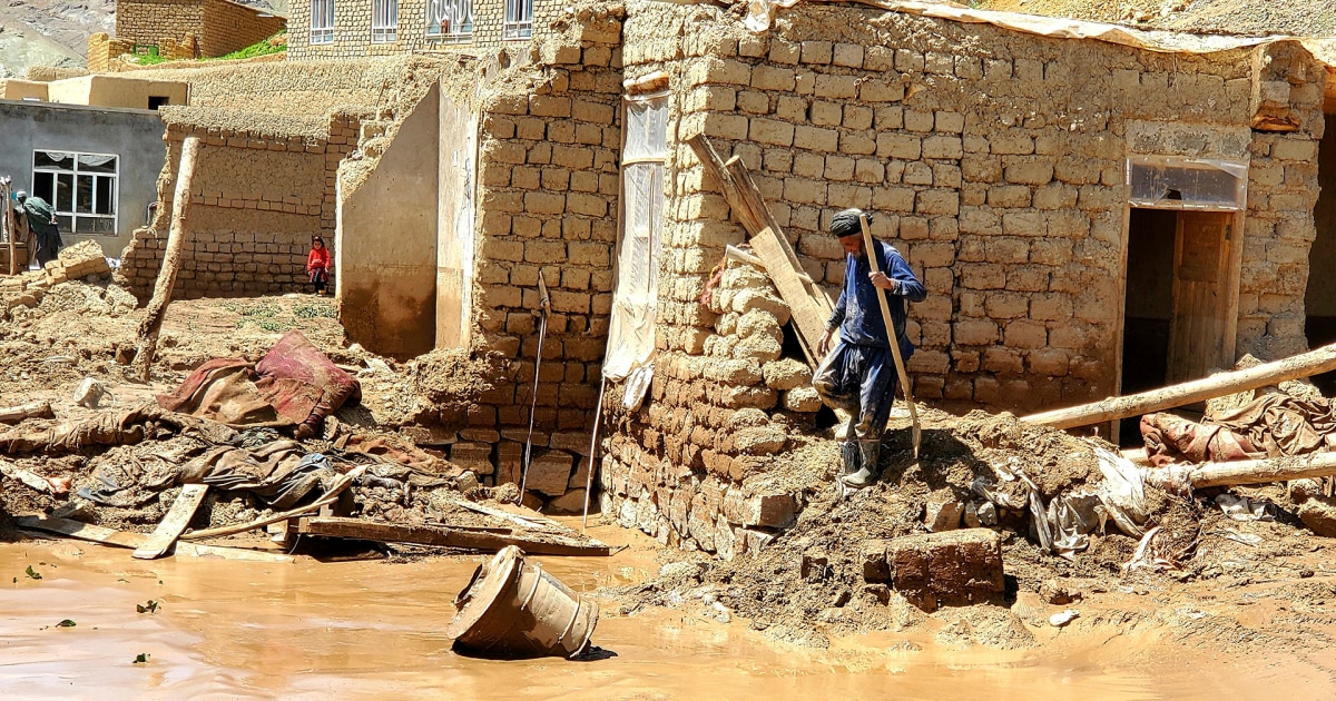 L’Afghanistan frappé par des inondations meurtrières après de fortes pluies saisonnières