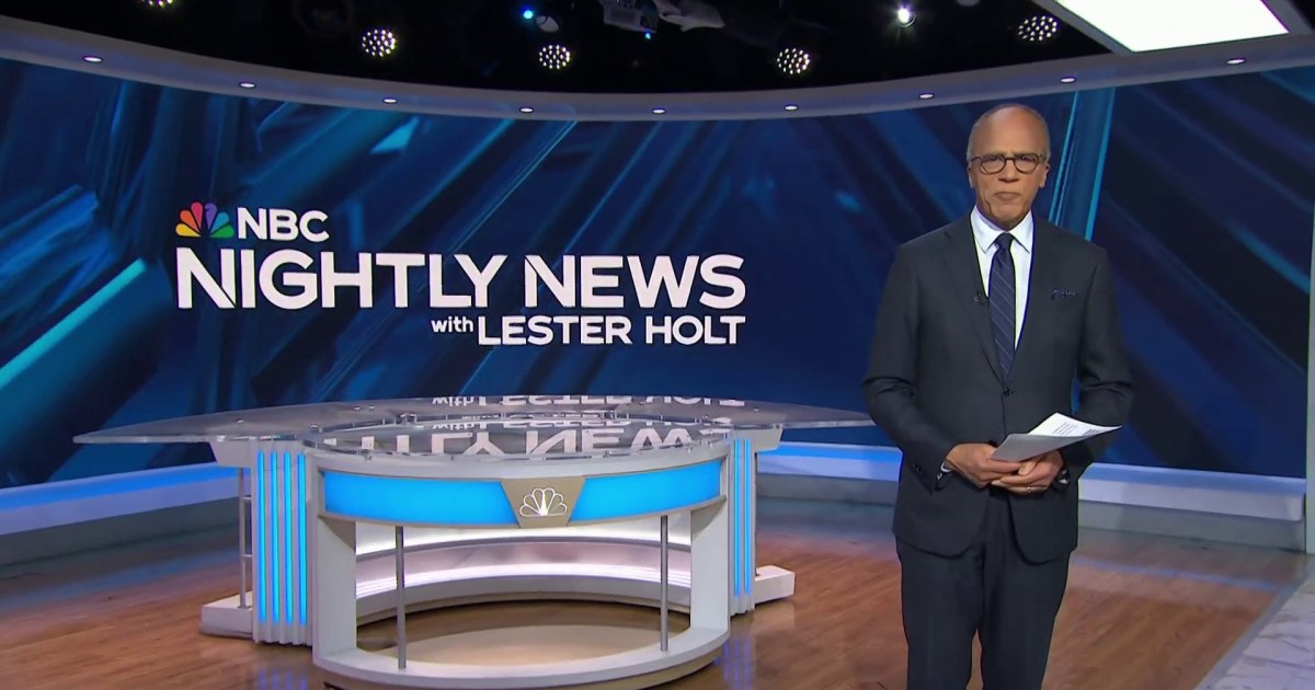 Nightly News Full Broadcast (April 30th)