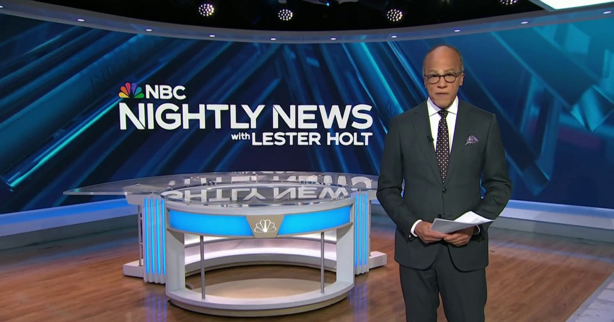 Nightly News Full Broadcast (May 1st)