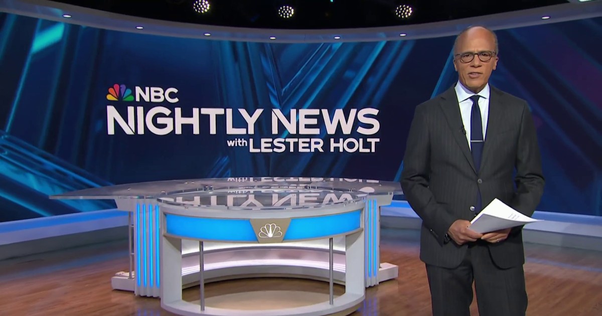 Nightly News Full Broadcast (May 7th)