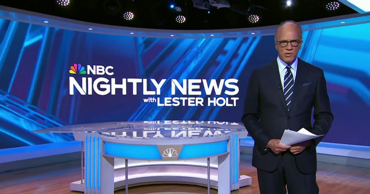 Nightly News Full Broadcast (May 9th)