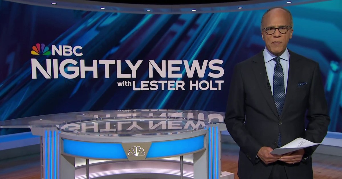 Nightly News Full Broadcast (May 15th)