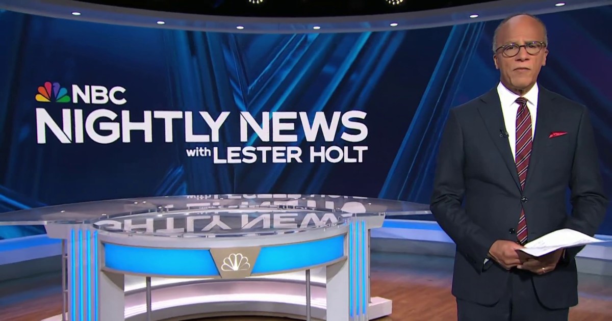 Nightly News Full Broadcast (May 29th)
