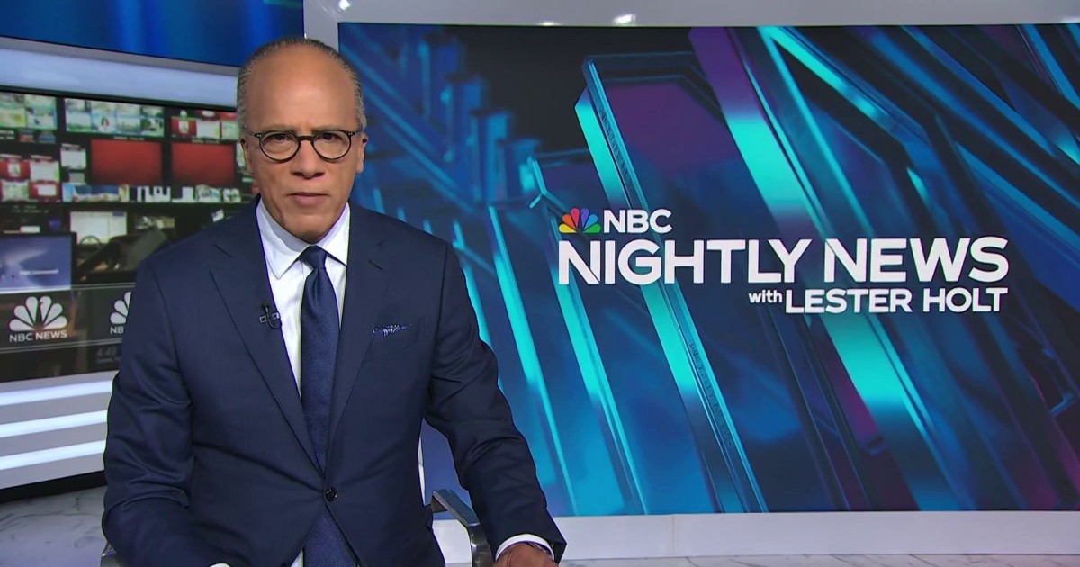 Nightly News Full Broadcast (May 30th)