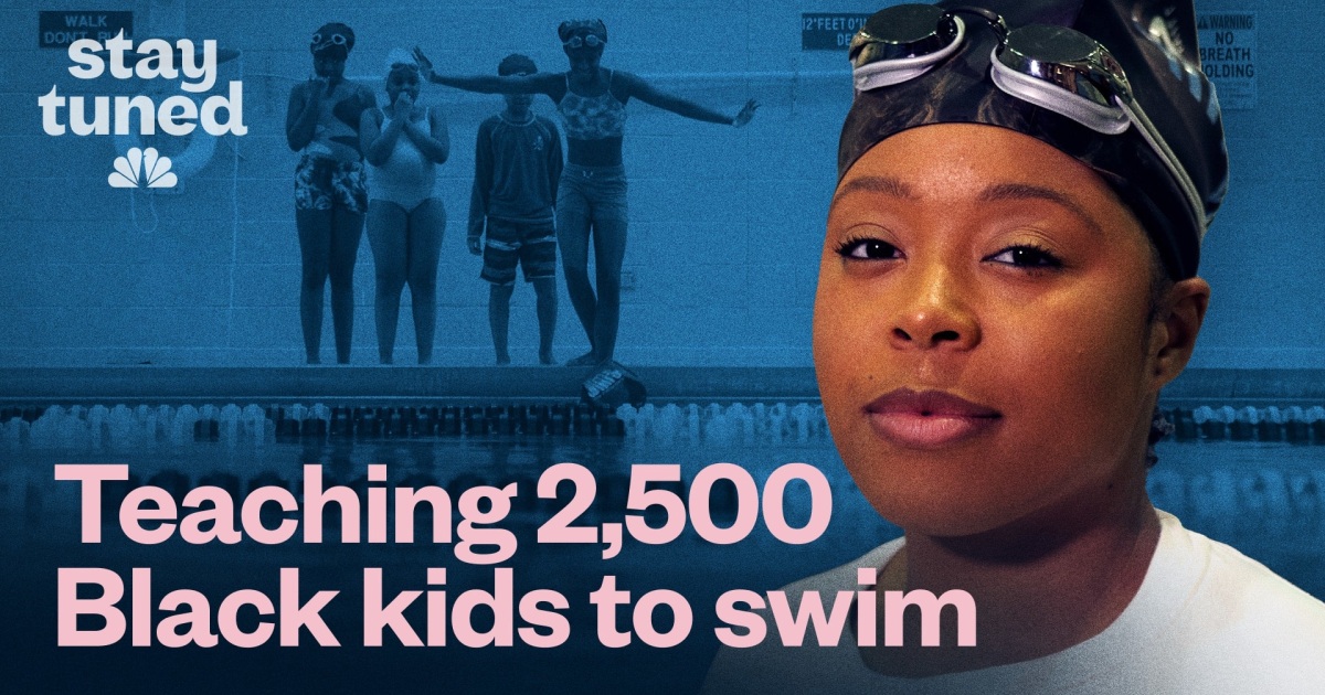 64% of Black kids can’t swim. Meet the woman changing that