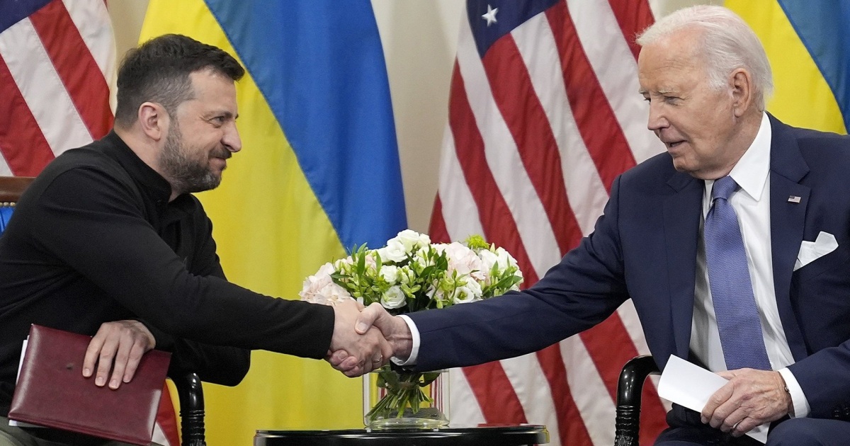 Biden announces new Ukraine aid package during Zelenskyy meeting
