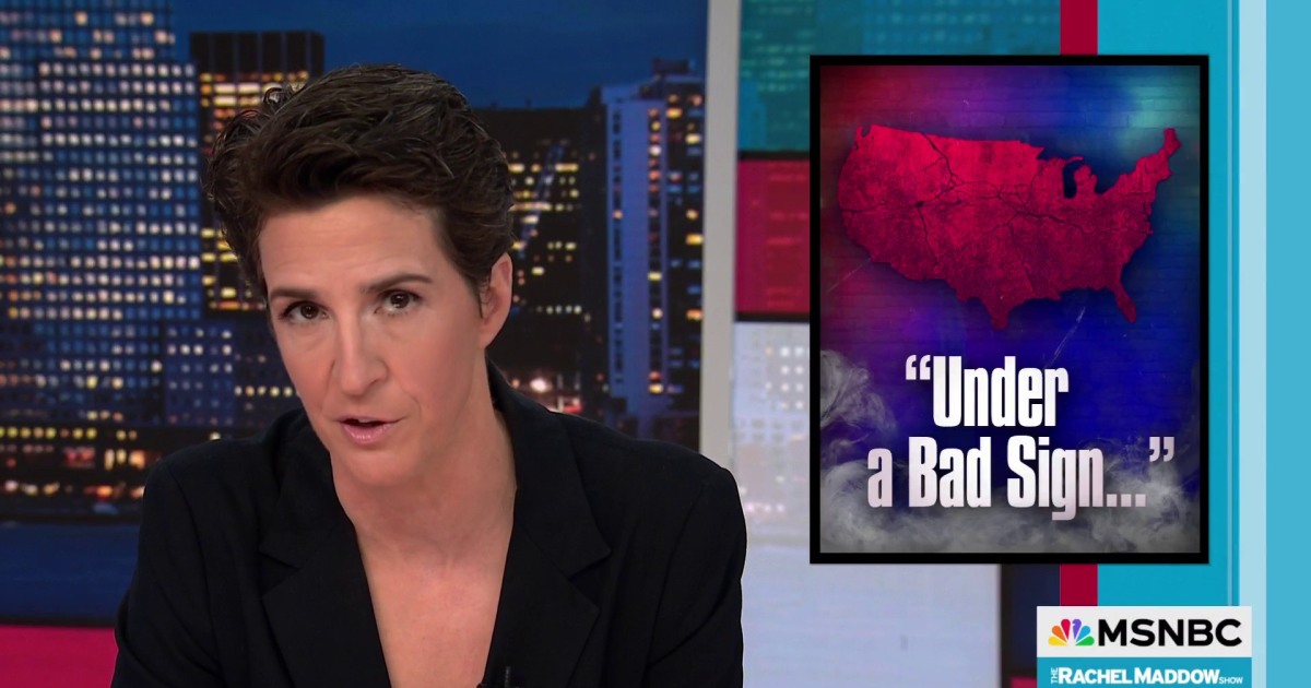 The end of politics Rachel Maddow on how to make sense of the new Trump campaign