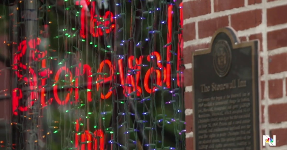 New Stonewall National Monument visitor center marks uprising 55 years ago - NBC News