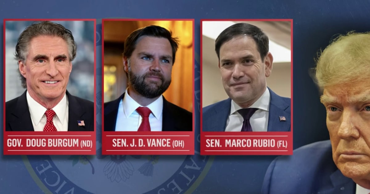 Trump could announce running mate this week, sources say