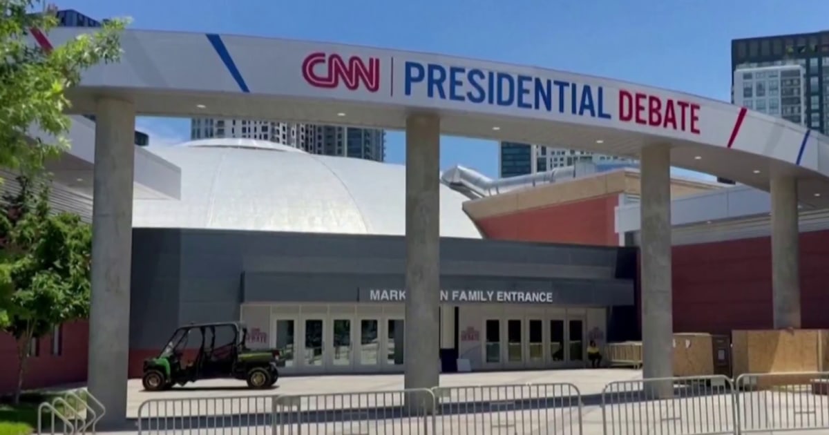 Candidates make final preparations for first presidential debate