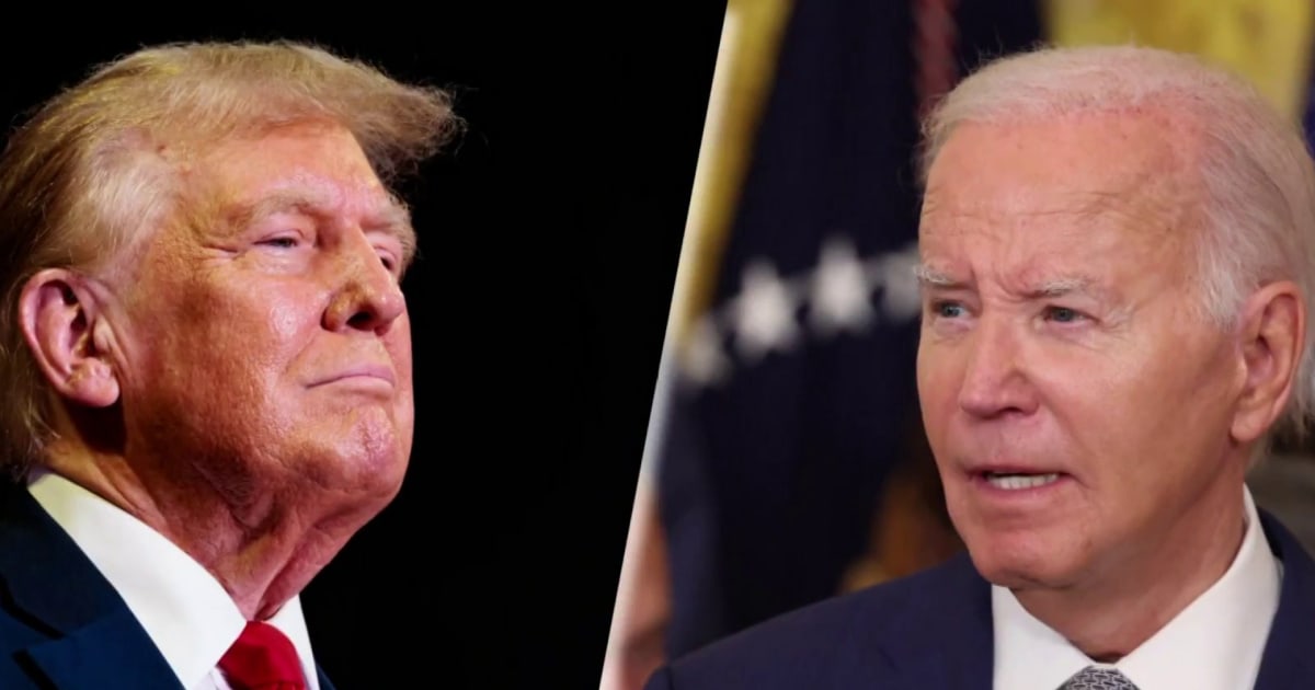 Biden and Trump in crucial first presidential debate