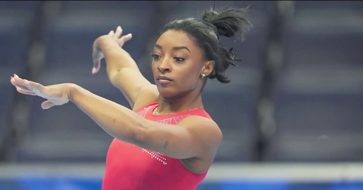 Simone Biles remains in focus ahead of US Olympic gymnastics trials