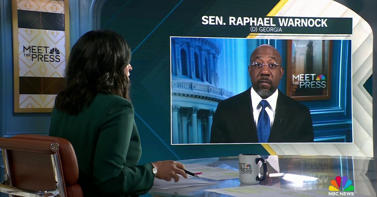 Sen. Warnock says Biden should &lsquo;absolutely not&rsquo; drop out of race after debate