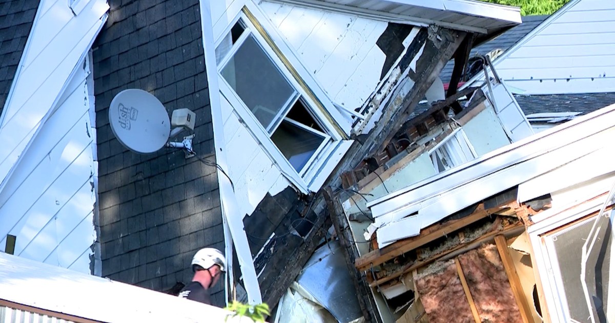 At least 10 injured after explosion collapses a Syracuse home