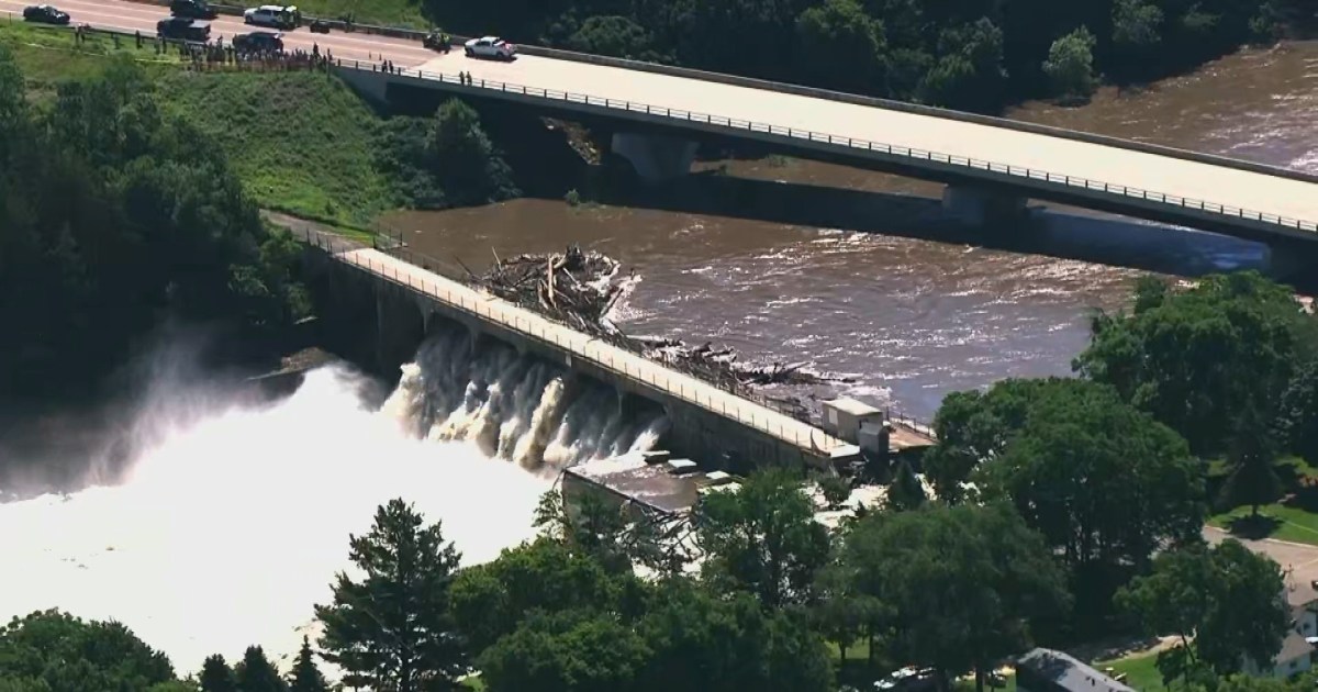 Minnesota dam faces ‘imminent failure’ amid rising flood waters