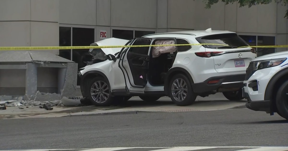 Woman Dies After Stolen Suv Crashes Into Building Woman Dies After Stolen Suv Crashes Into Building