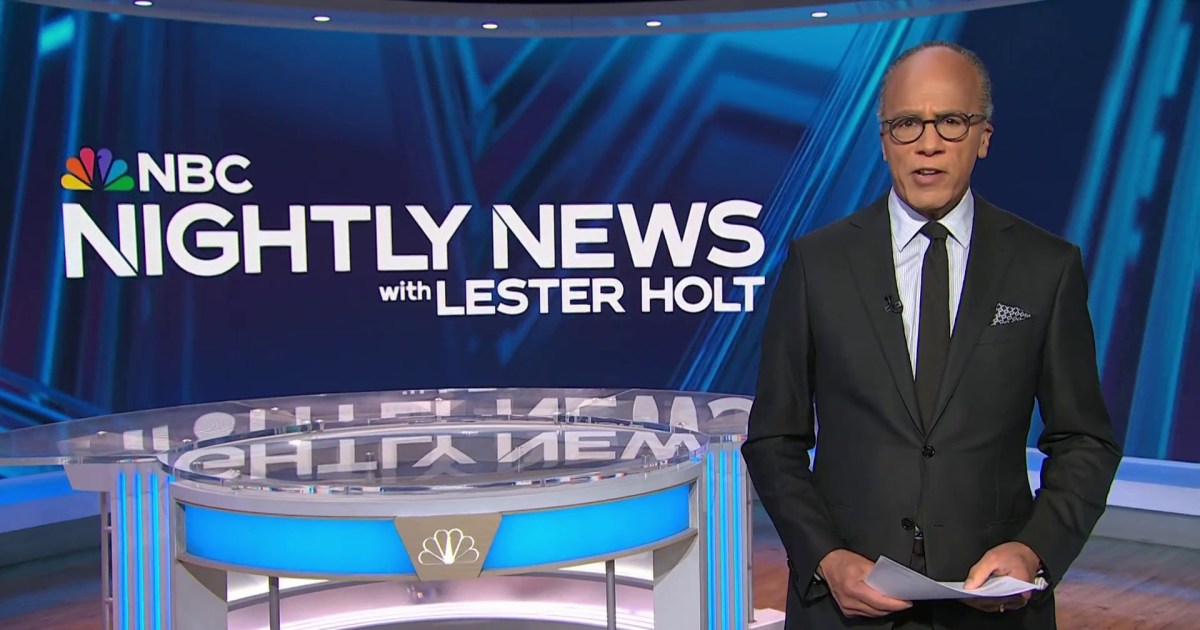 Nightly News Full Broadcast (May 31st)
