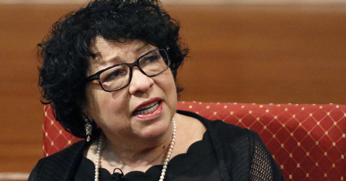 Sotomayor blasts Supreme Court's conservative majority for demolishing foundation of U.S. law