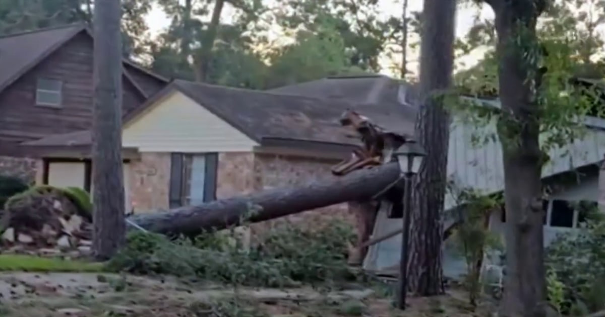 Many remain without power in Houston as Beryl's remnants bring more severe weather