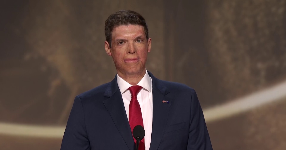 Nevada Senate candidate Sam Brown speaks on 'cost of war' at RNC