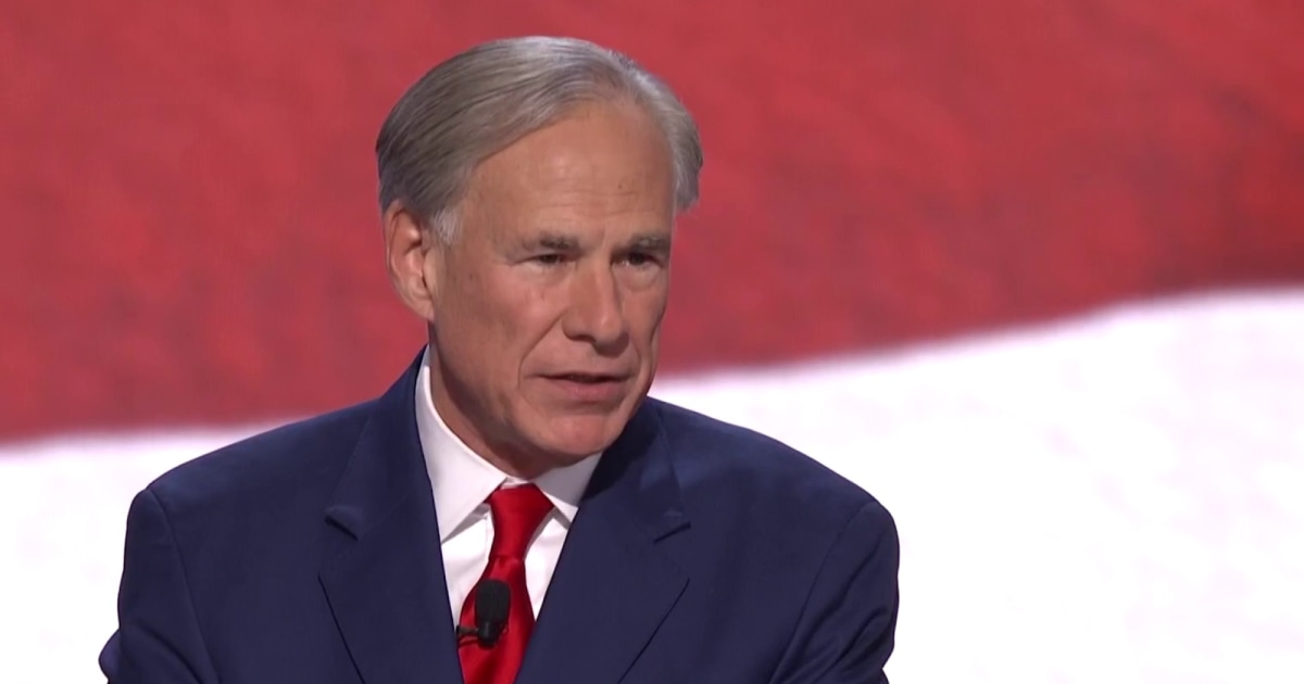 Texas Gov. Abbott accuses Biden of inaction on the southern border