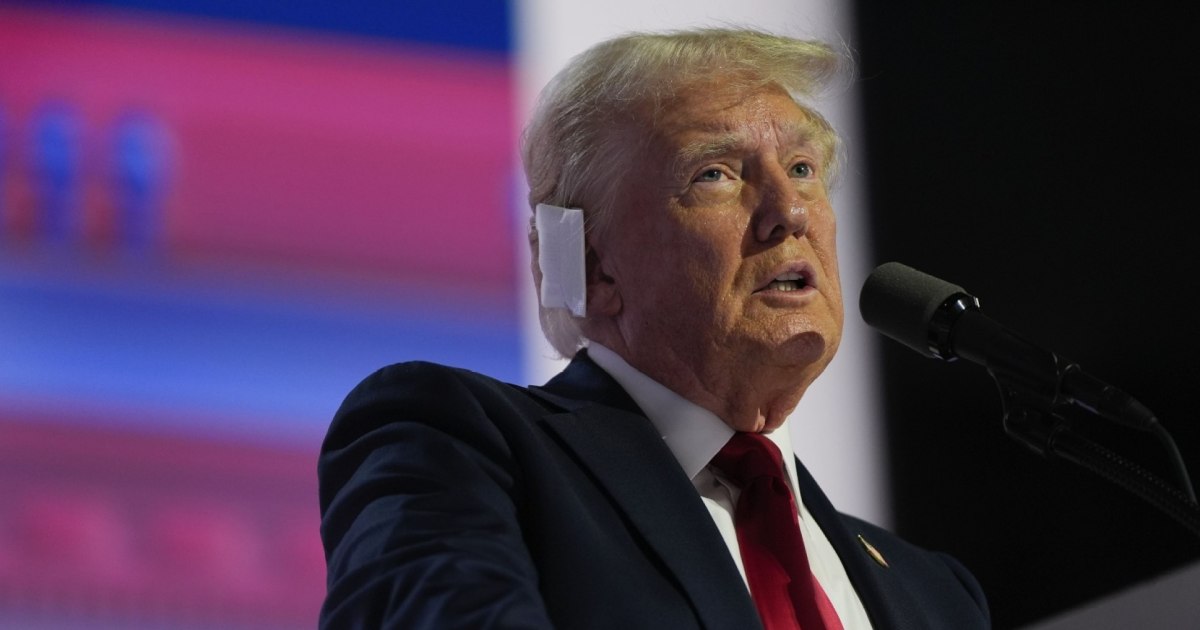 Trump mentions Biden during RNC address