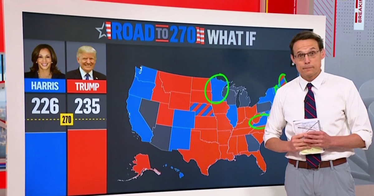 Kornacki breaks down how a Trump-Harris matchup would change the 2024 race
