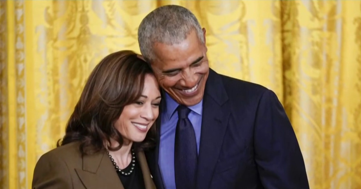 Obamas endorse Kamala Harris for president