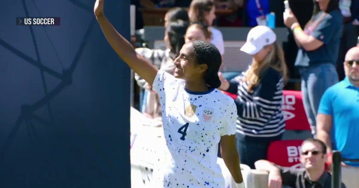 Team USA's Naomi Girma is a formidable defender and a women's soccer team leader