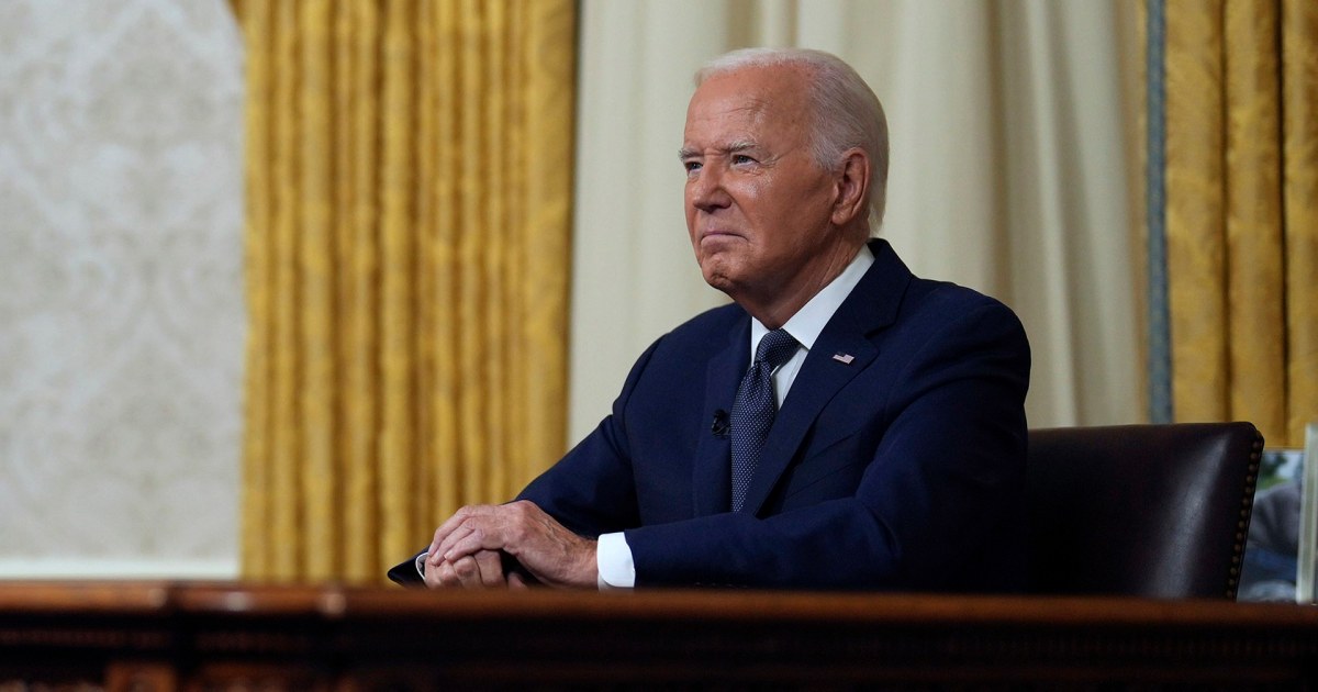 Watch live Biden delivers address on his decision to exit the 2024 race