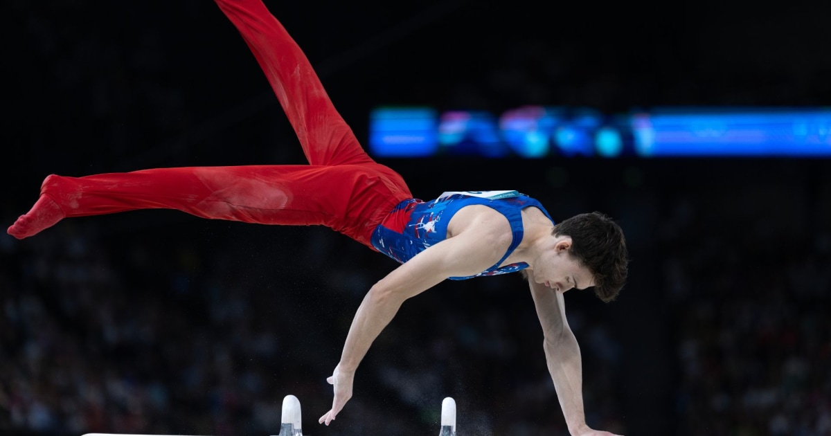 Nedoroscik heroic on pommel horse to clinch bronze