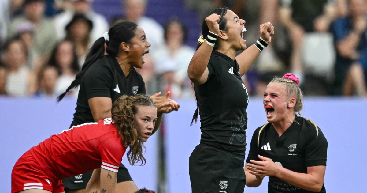 New Zealand wins back-to-back gold medals in women's rugby