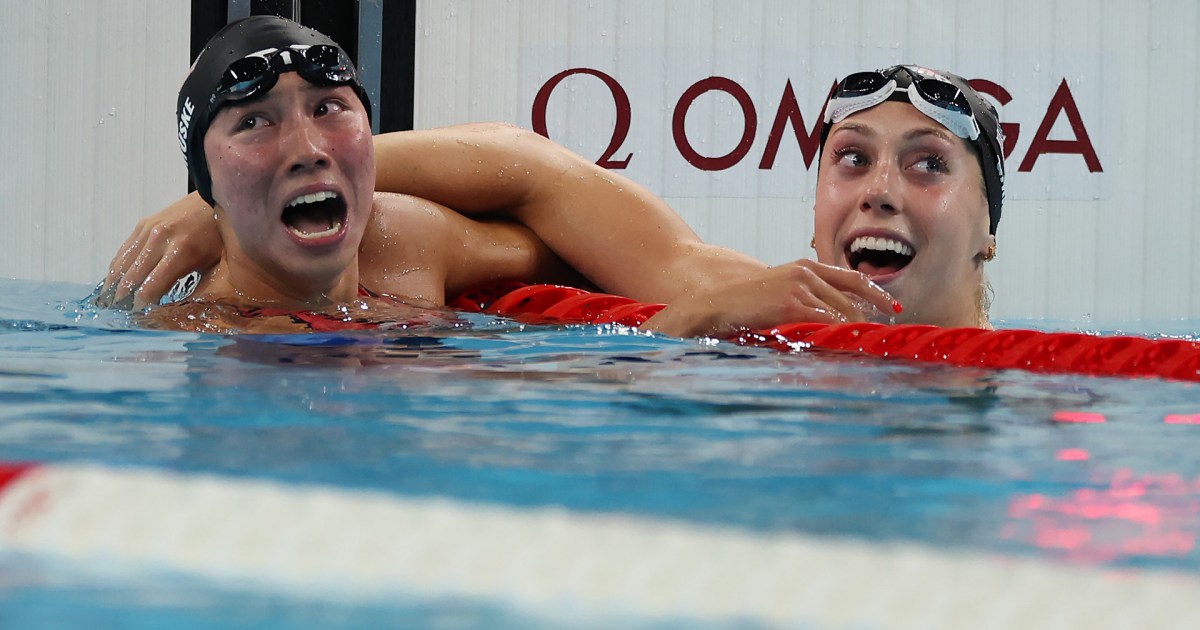 Olympic Swimming Torri Huske Clinches Gold in 100m Butterfly