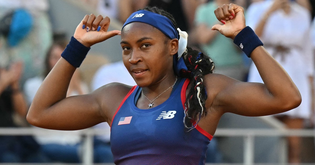 Coco Gauff has straight-sets win in Olympic debut in Paris