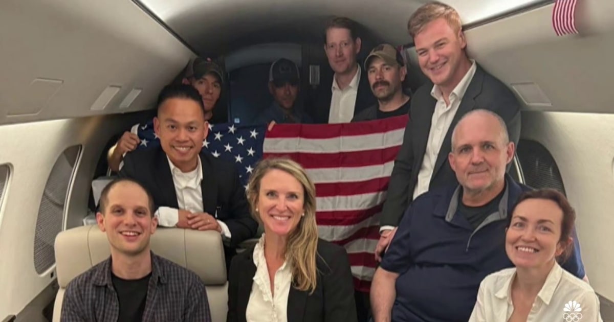 Russia releases Gershkovich, Whelan and others in multinational prisoner swap