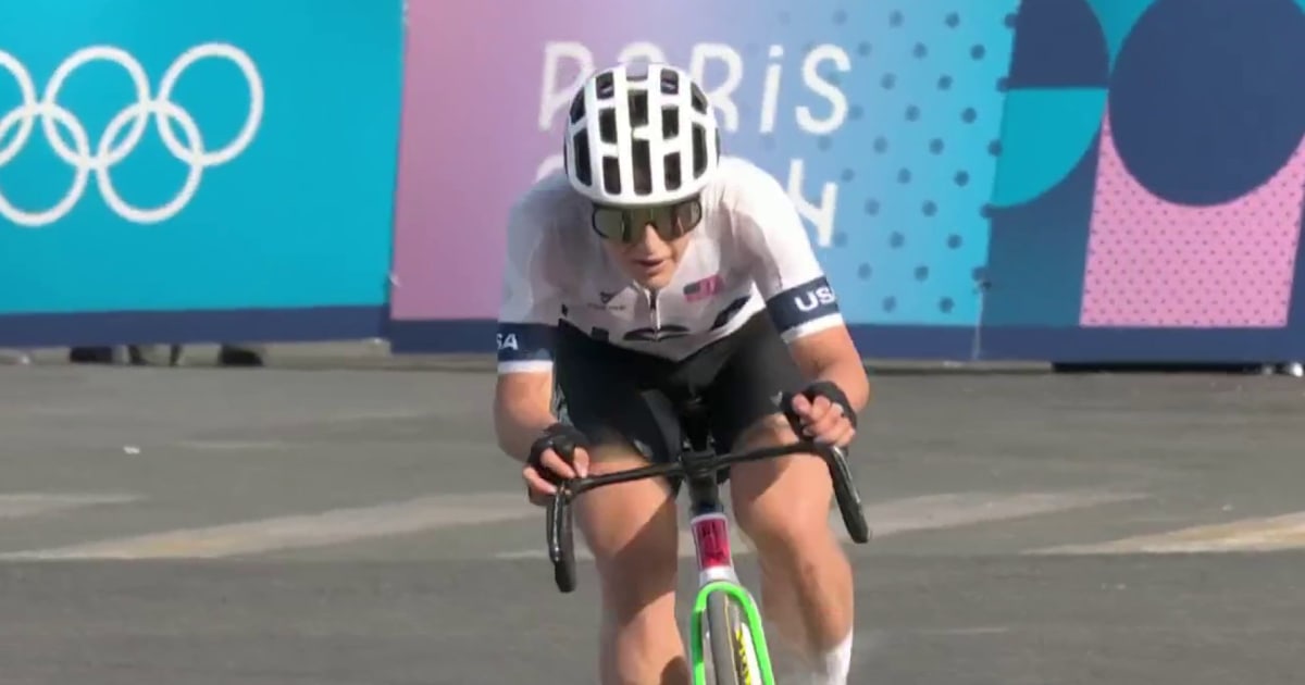 Kristen Faulkner wins USA a gold medal in women s cycling road race