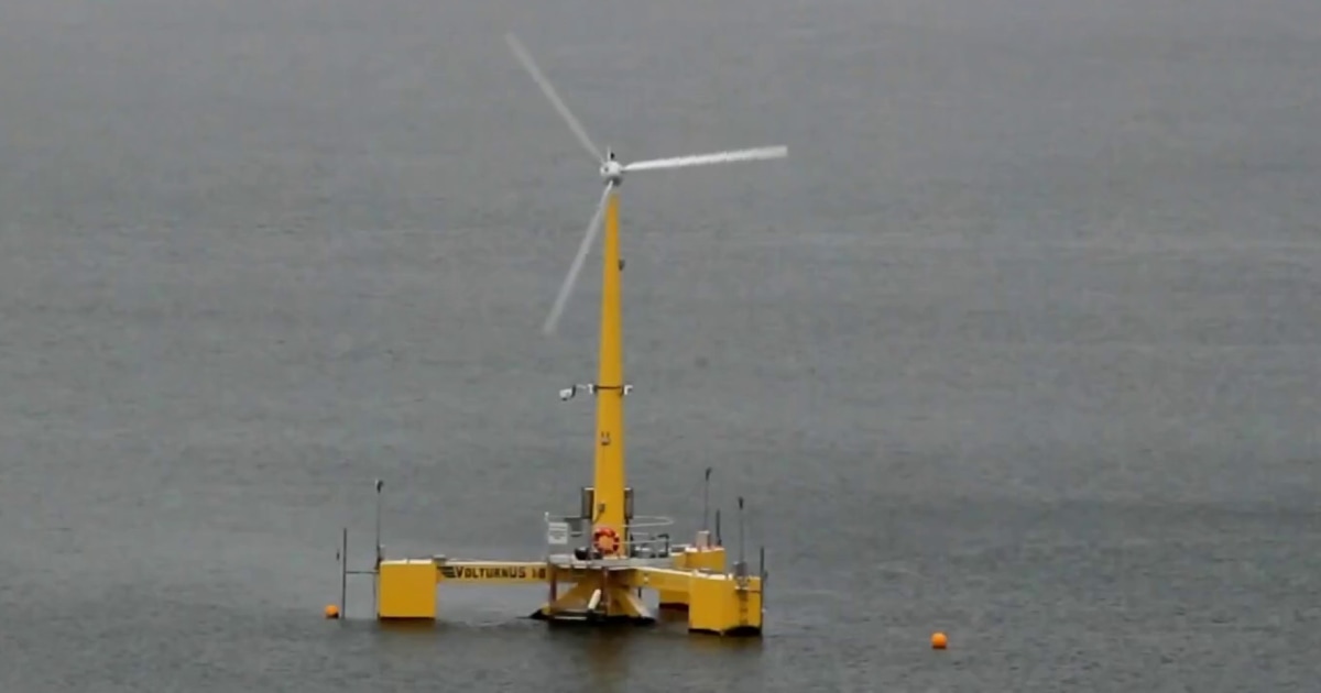 Univ. of Maine engineers test floating offshore wind infrastructure