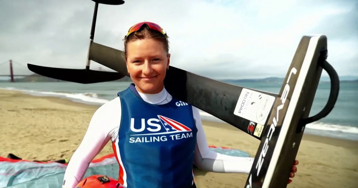 American is a favorite in Olympic kitesurfing