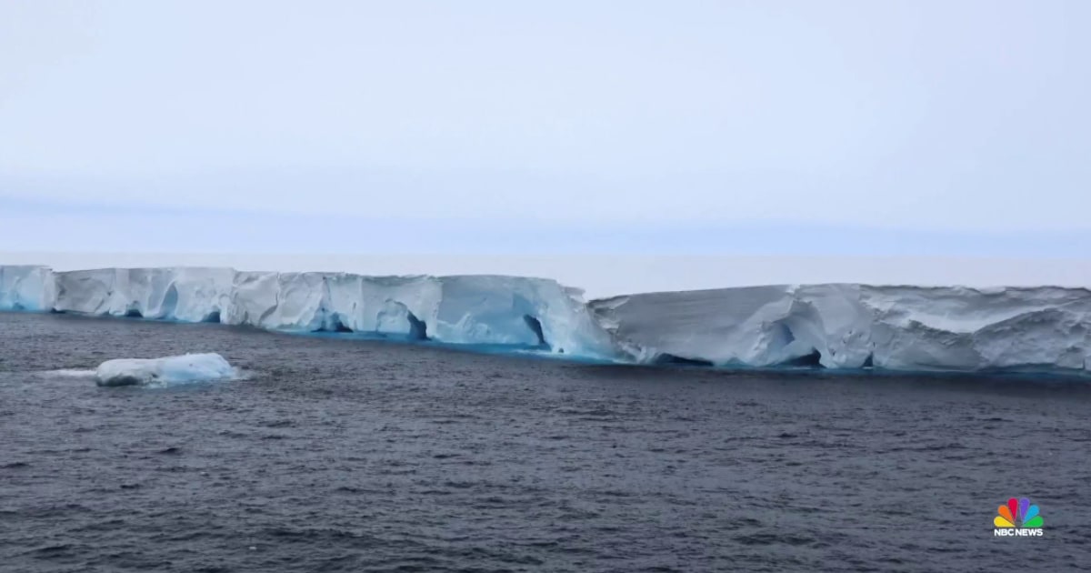 Why the world’s biggest iceberg is spinning at sea