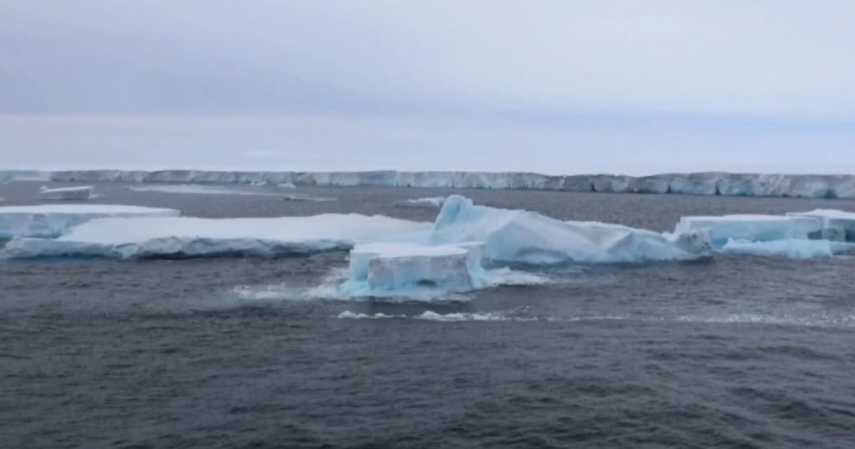 Why the world’s biggest iceberg is spinning at sea