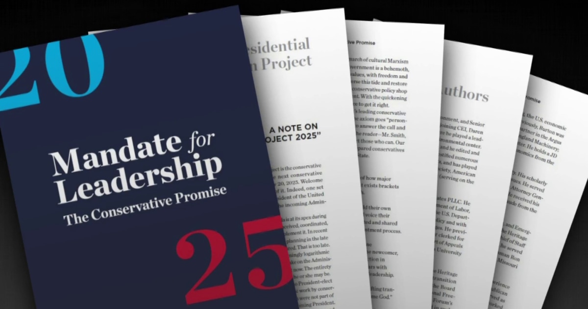 Secret video links Trump to Project 2025