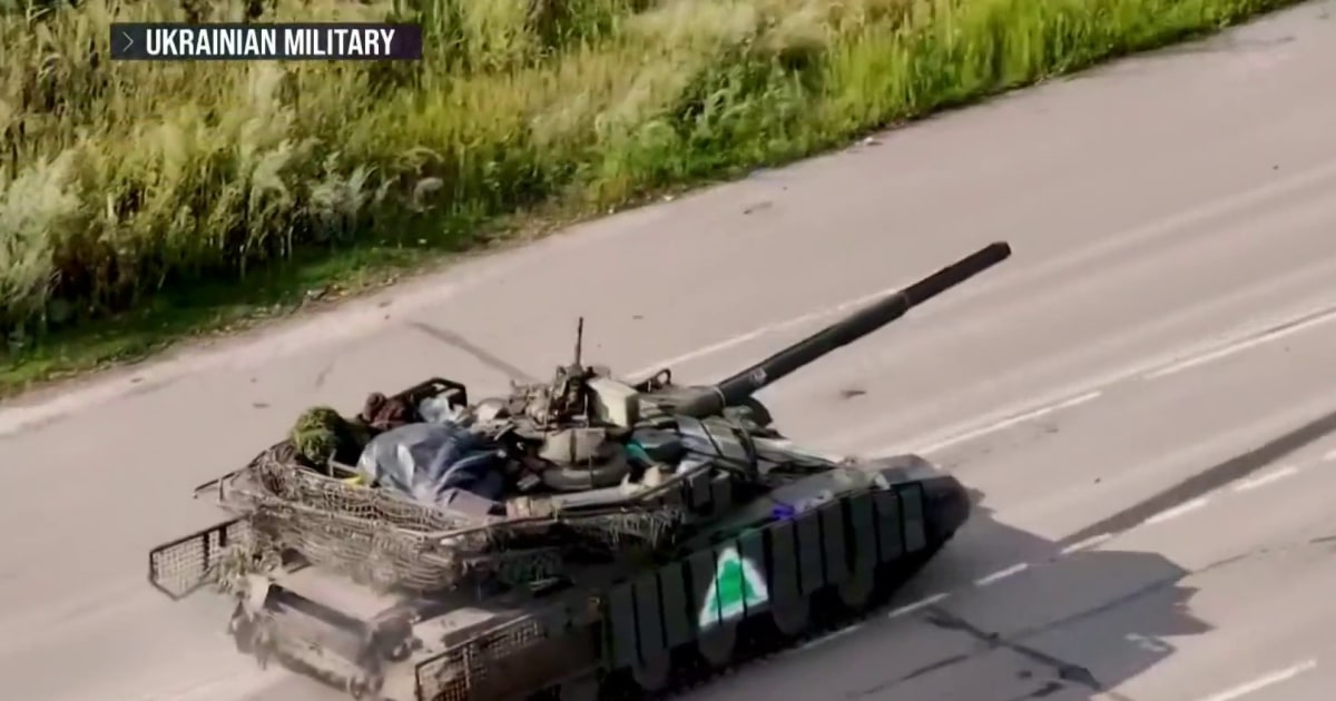 New video shows moment Ukrainian troops entered Russian territory