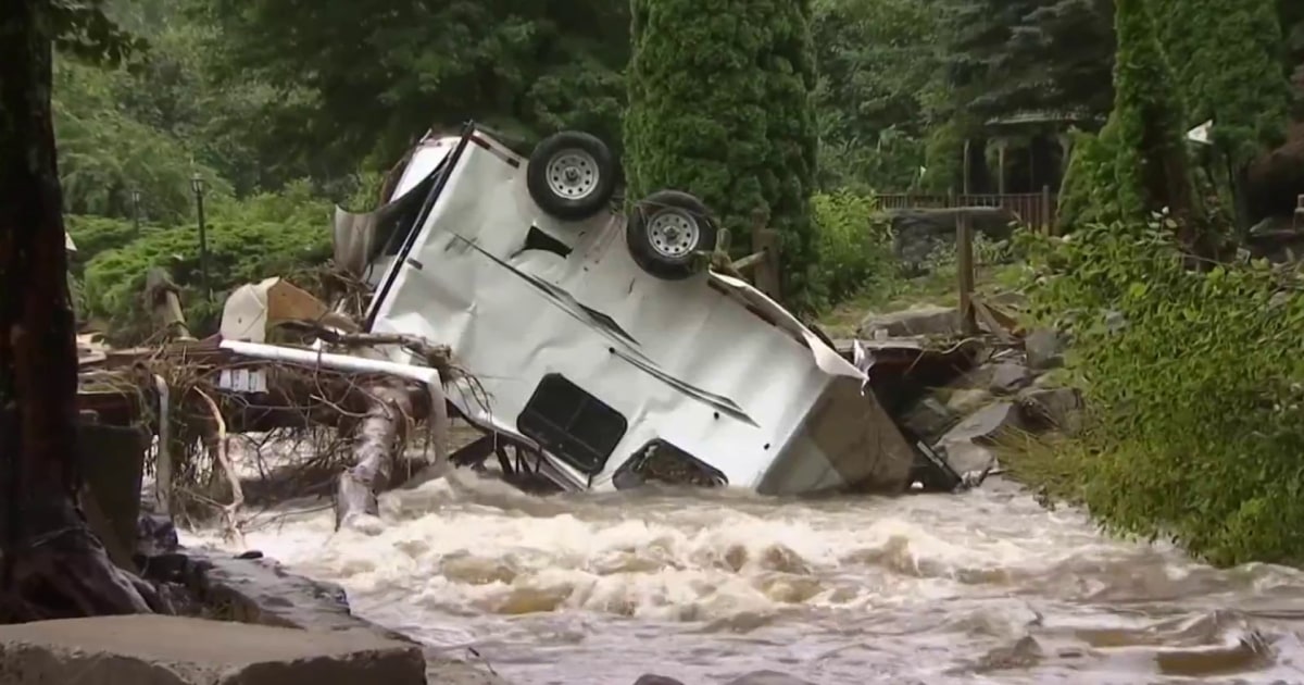 Deadly flooding emergency in parts of the Northeast